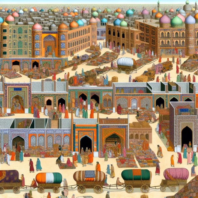 The Economic Impact of Silk Road Cities Like Samarkand and Kashgar