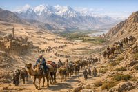 Origins of the Silk Road and the routes people actually used