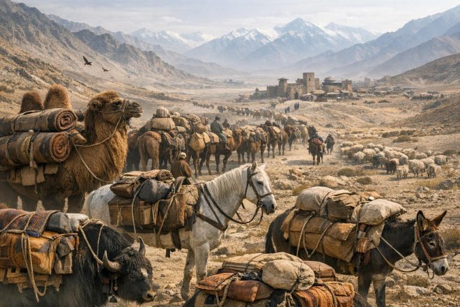 How animals made Silk Road trade possible